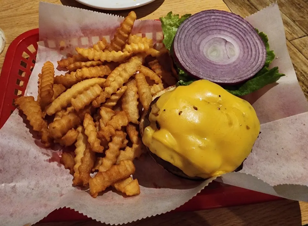 Burger and Fries