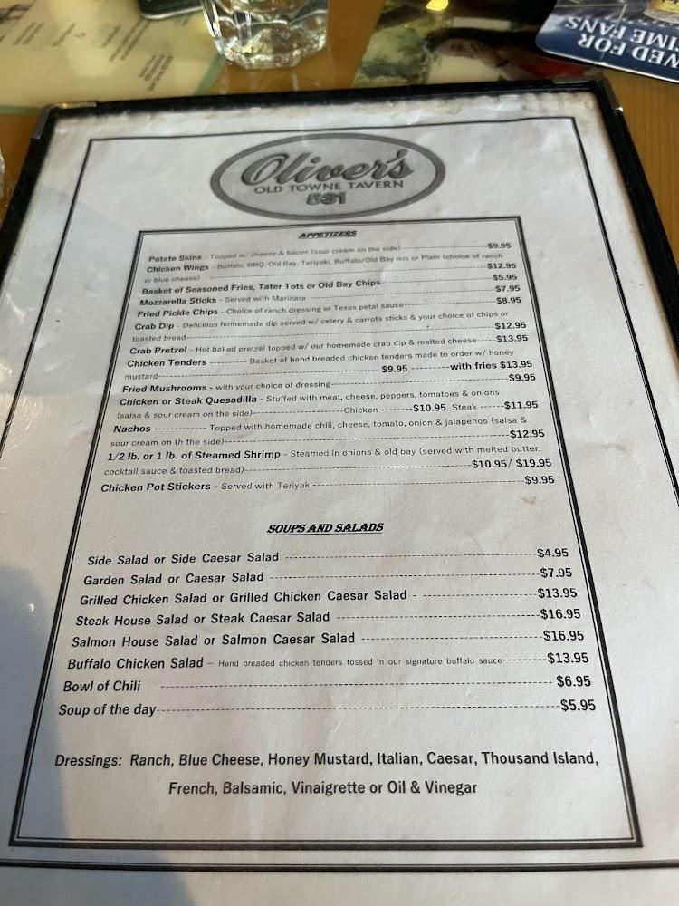 Oliver's Old Town Tavern Kins